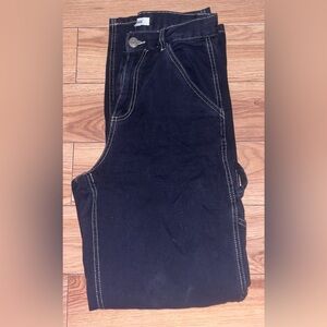 GARAGE black carpenter pants